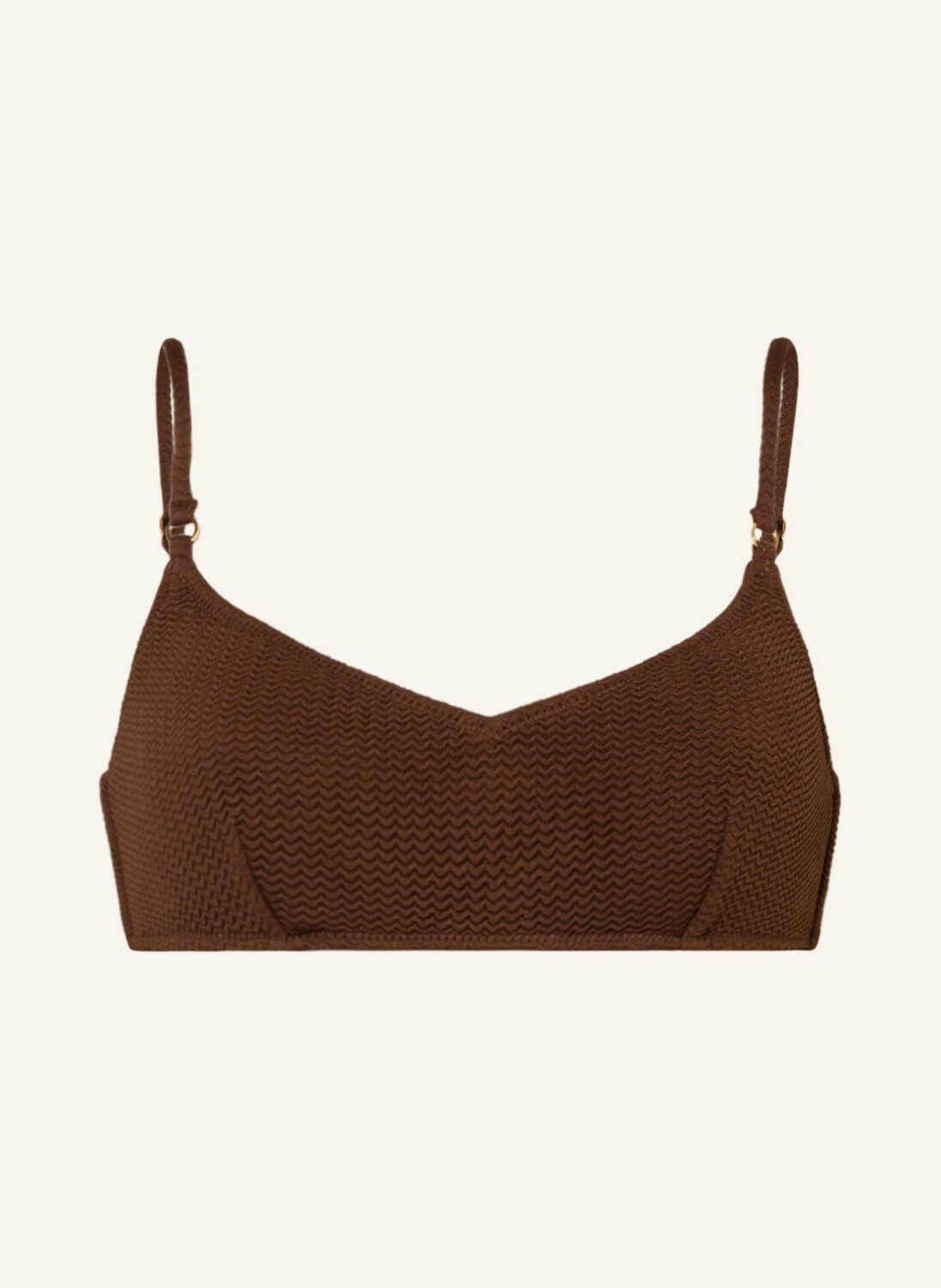 

Топ бикини SEAFOLLY Bralette SEA DIVE, коричневый