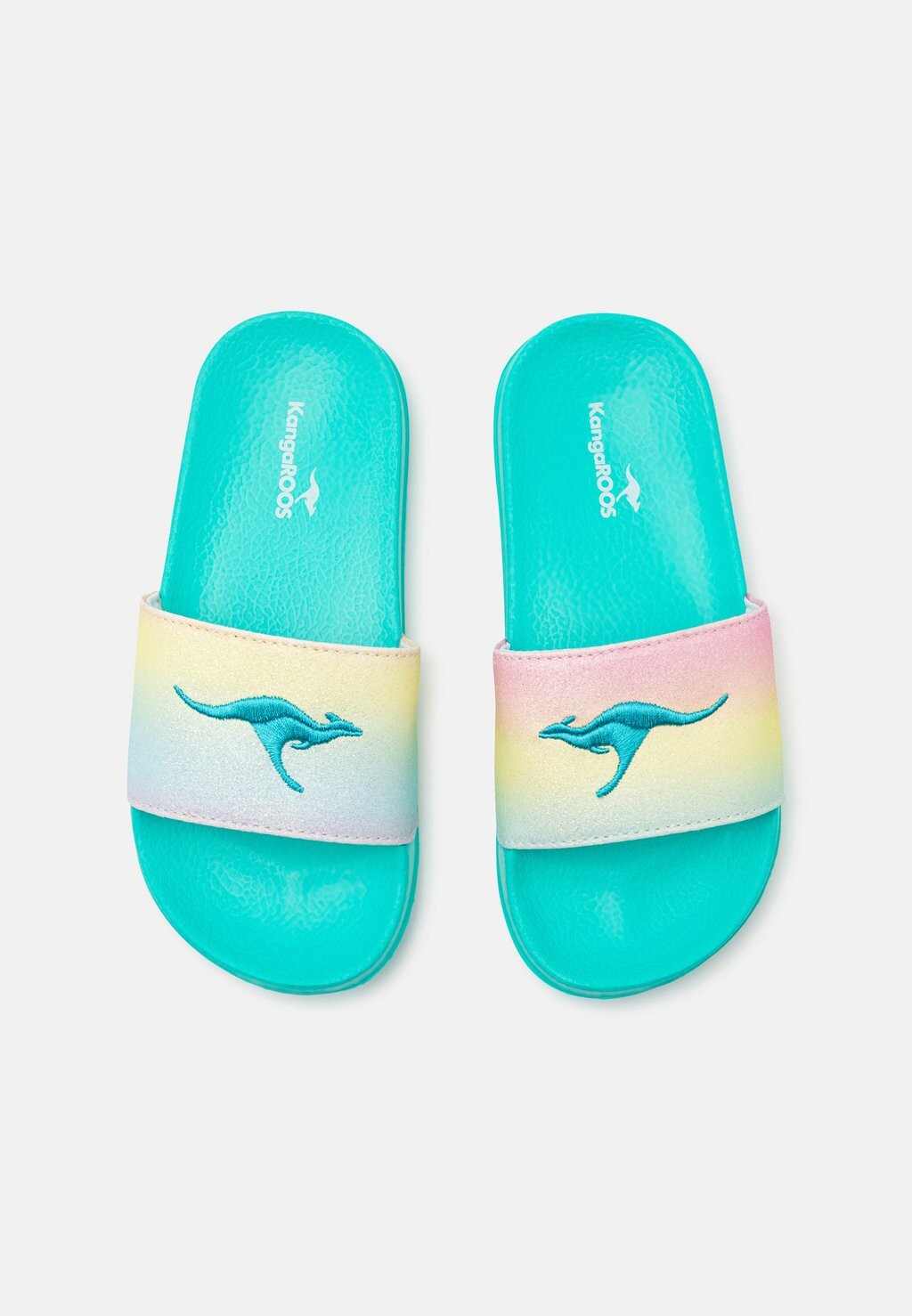 

Сандалии K-SLIDE SHINE KangaROOS, цвет ocean/rainbow