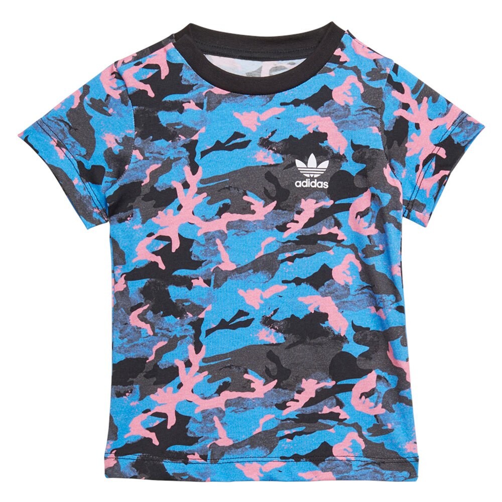 

Футболка adidas Originals Allover Print Camo, синий