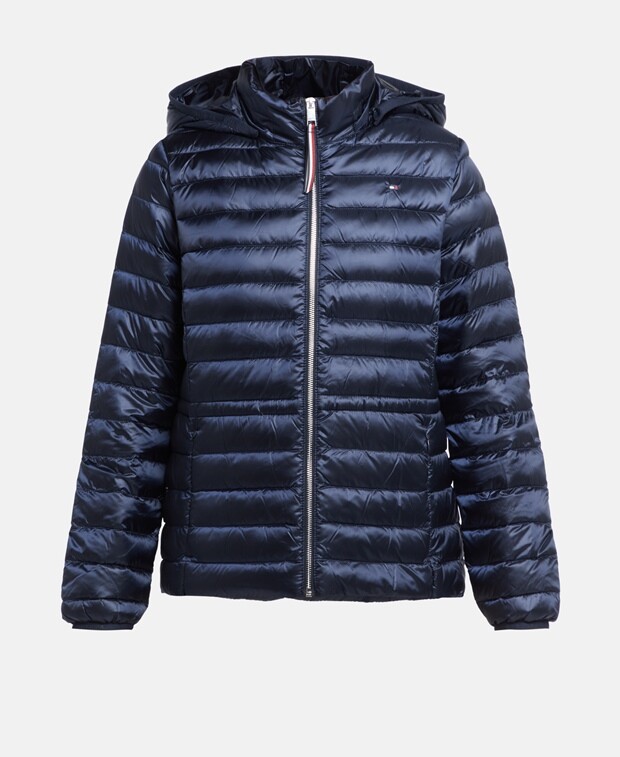 

Мягкий пуховик Tommy Hilfiger, темно-синий