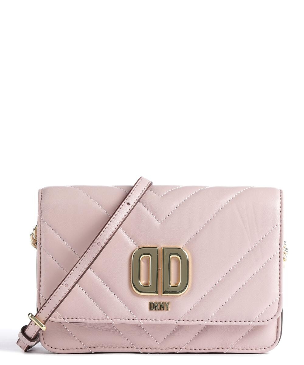 

Сумка через плечо Delphine из кожи ягненка Dkny, розовый