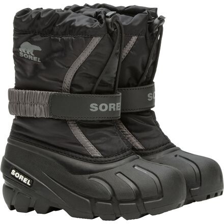 

Ботинки Flurry – для маленьких мальчиков SOREL, цвет Black/City Grey