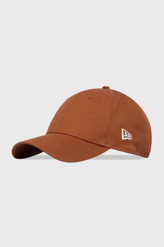 

Хлопковая бейсболка New Era, коричневый