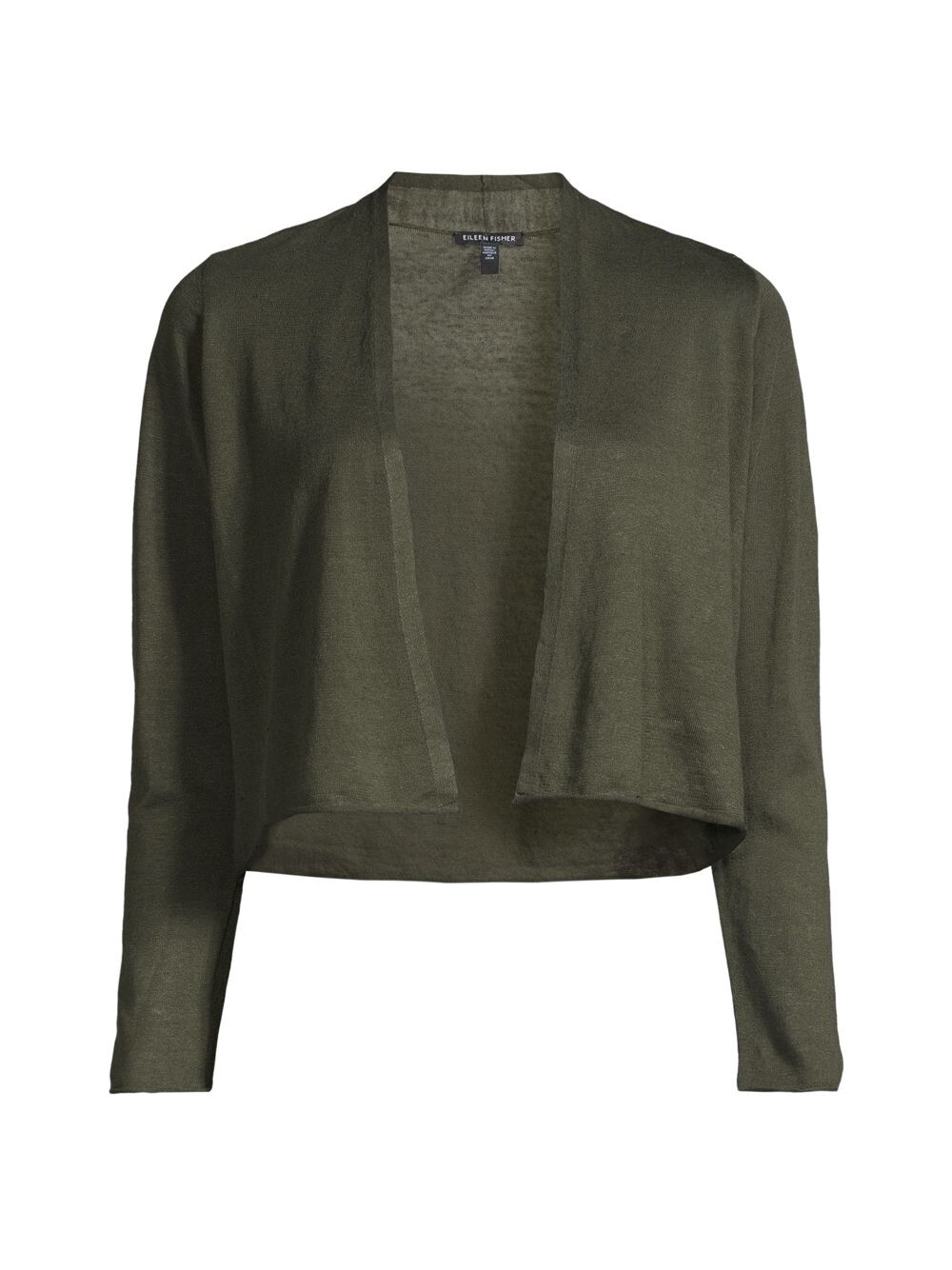 

Открытый кардиган из льна и хлопка Eileen Fisher