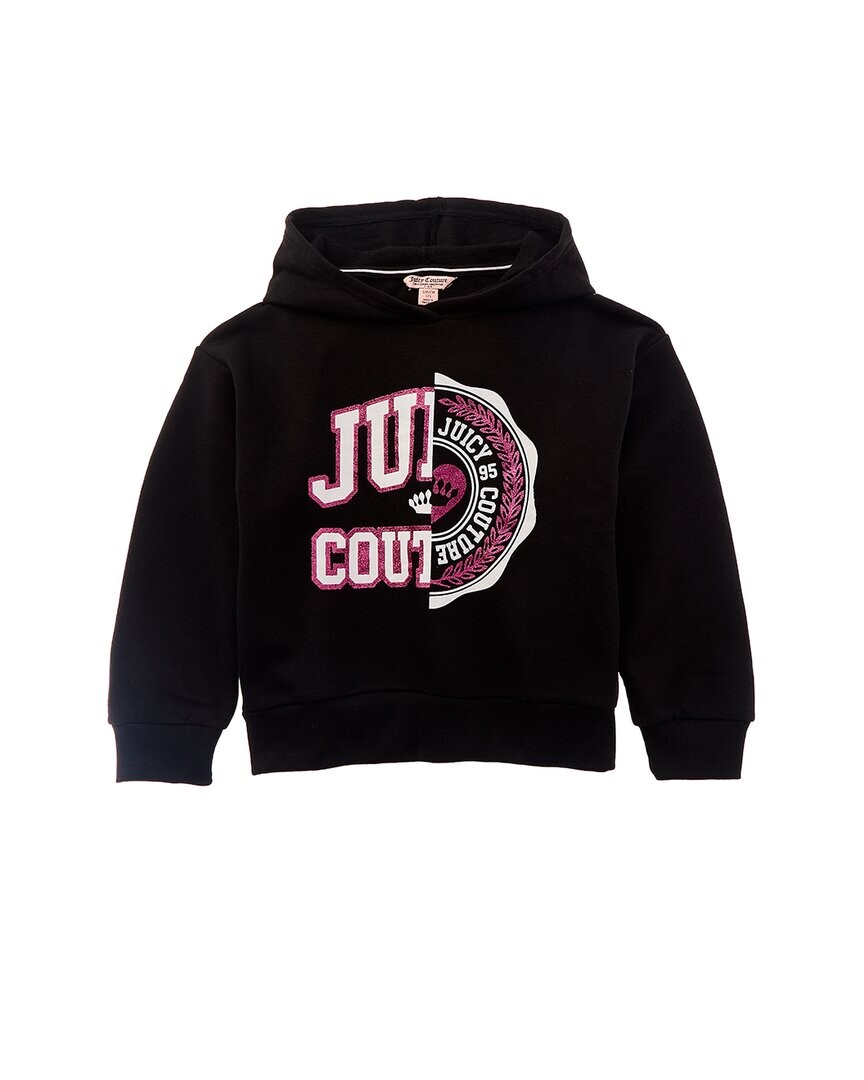 

Худи Juicy Couture с коллажем, черный
