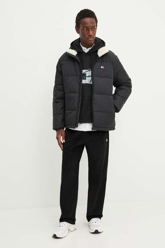 

Хлопковая толстовка Tommy Jeans, черный