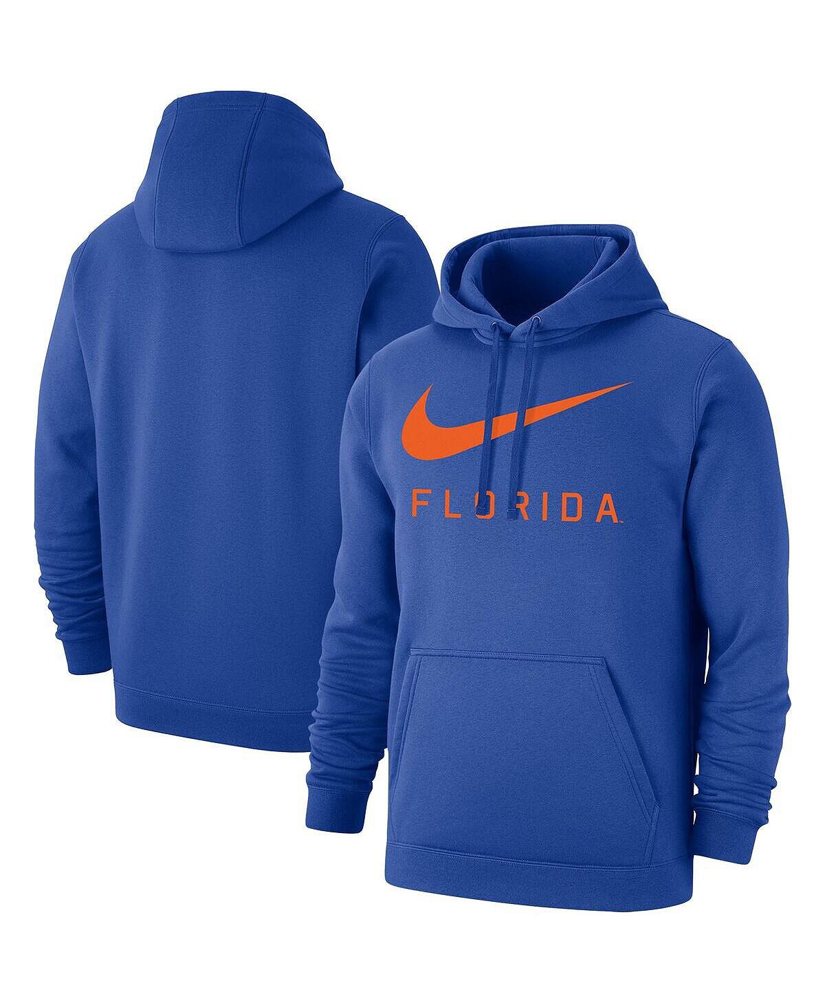 

Мужской пуловер с капюшоном Royal Florida Gators Big Swoosh Club Nike