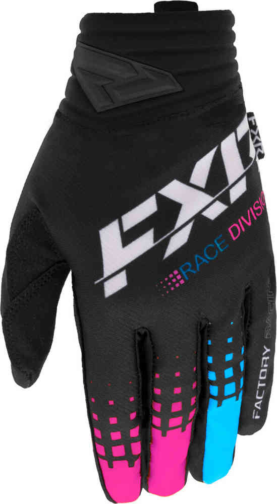 Перчатки для мотокросса Prime 2023 FXR, черный/розовый перчатки fxr prime 2023 для мотокросса черный серый красный