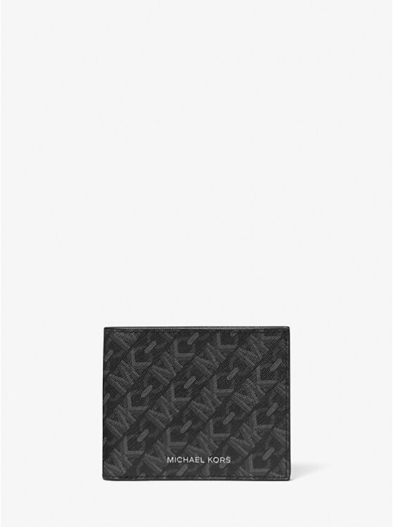 

Кошелек Hudson Empire Signature с логотипом Michael Kors Mens, черный