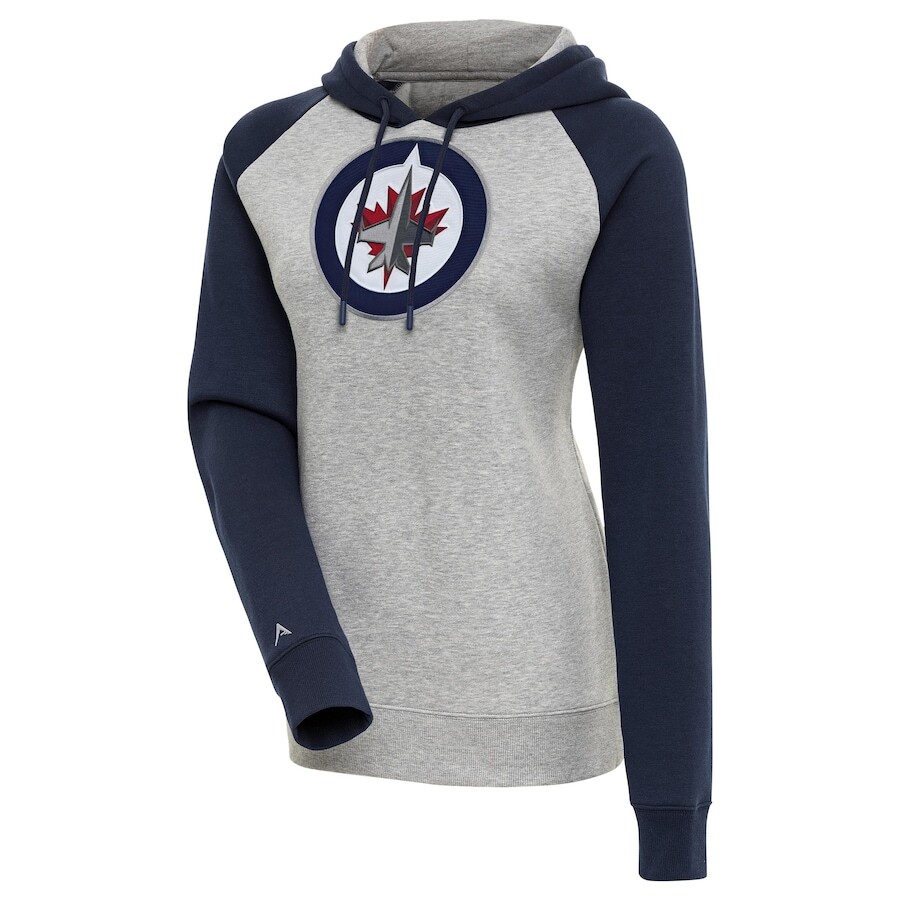 

Пуловер с капюшоном Antigua Winnipeg Jets, серый