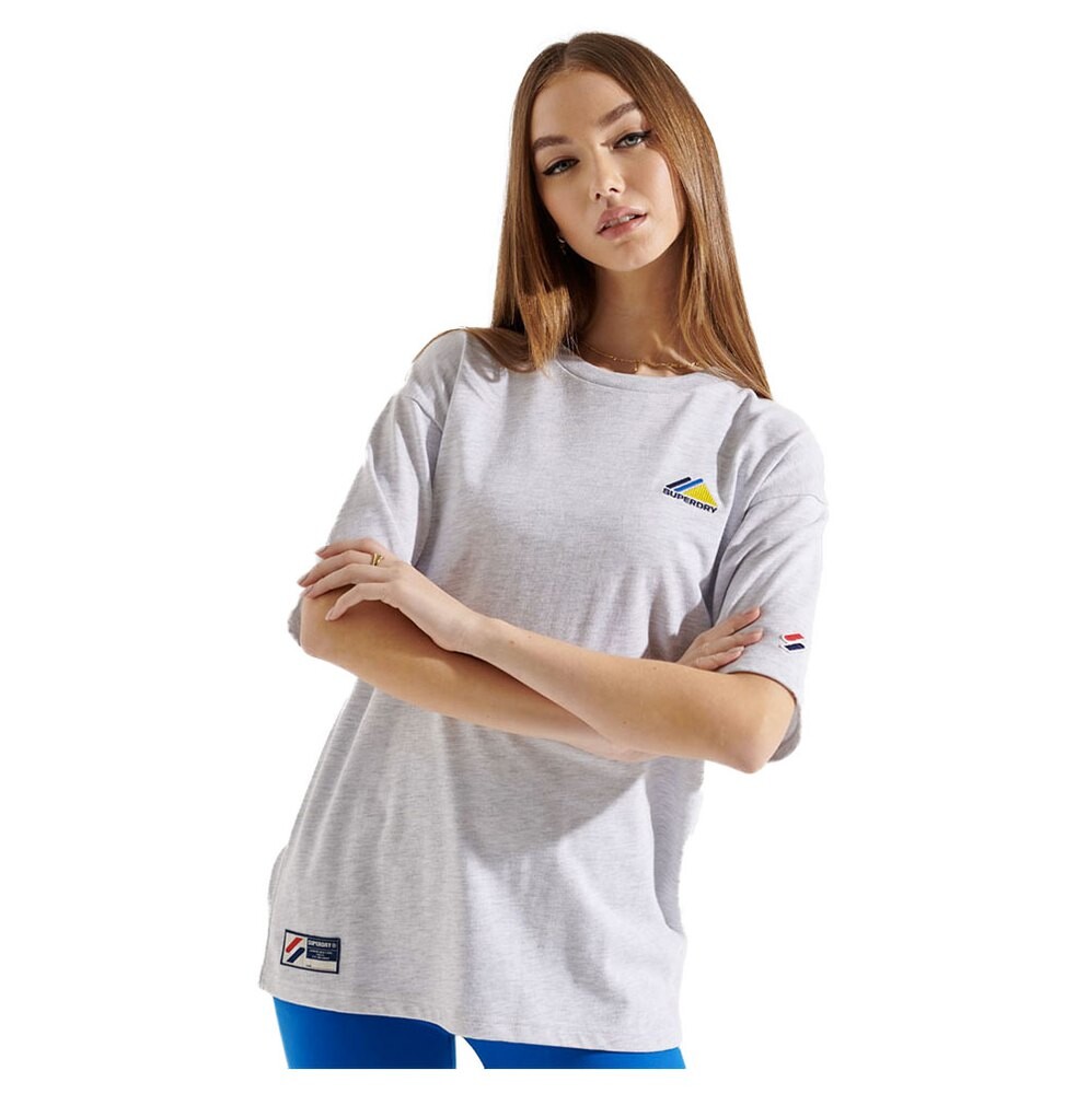 

Футболка Superdry Mountain Sport Embroidered, серый