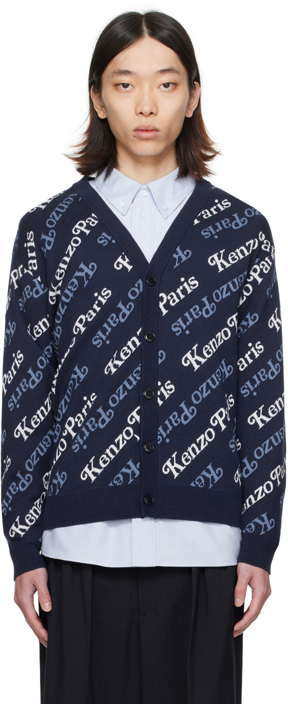 

Синий кардиган Paris VERDY Edition Kenzo