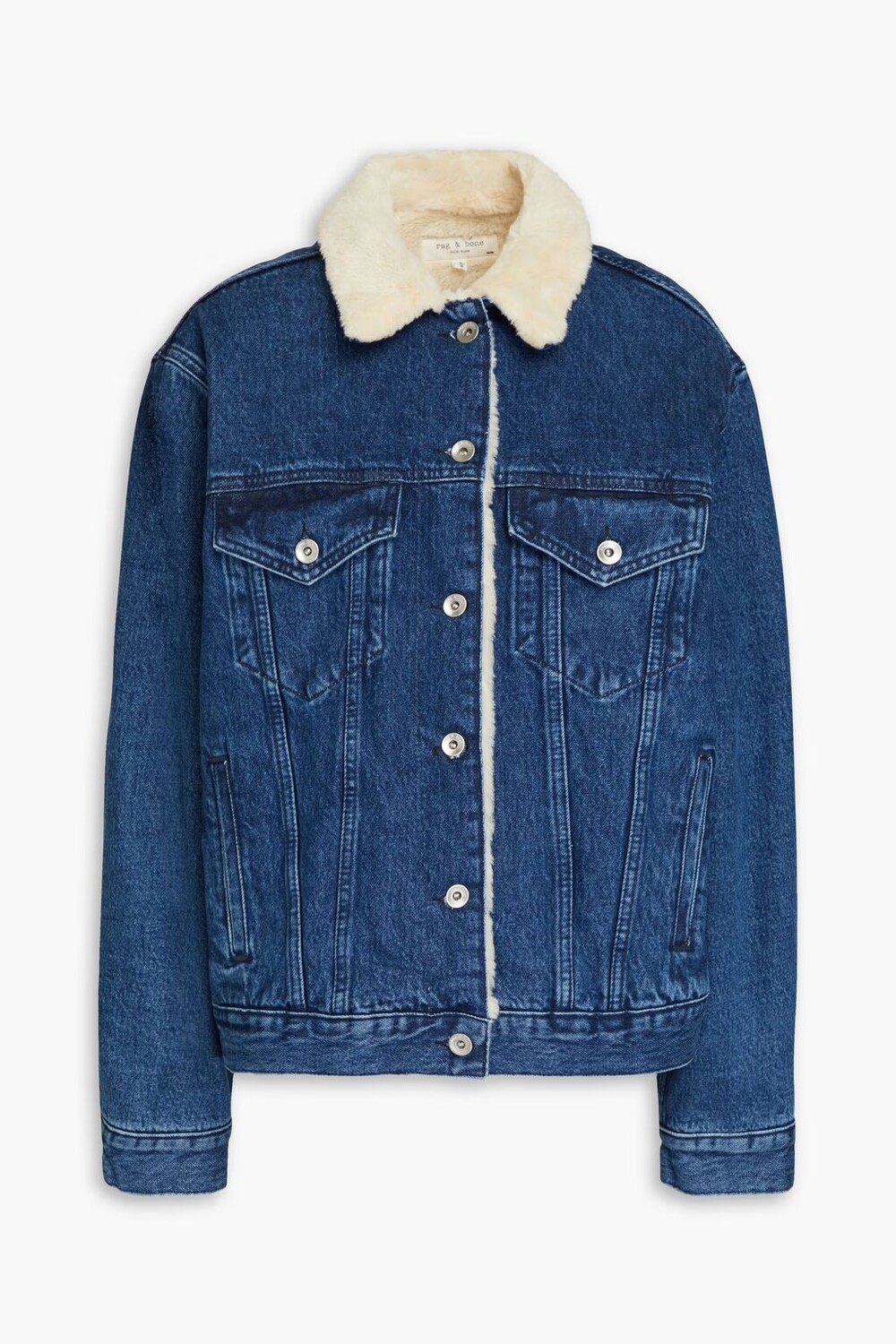 

Джинсовая куртка Rag & Bone, средний деним
