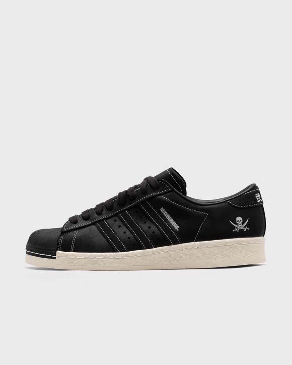

Кроссовки Adidas X Neighborhood Superstar N 2005 "Core Black", цвет cblack/cblack/ftwwht