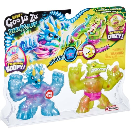 

Фигурки Goo Jit Zu -Dino Xray S4 Tritops Vs Shredz