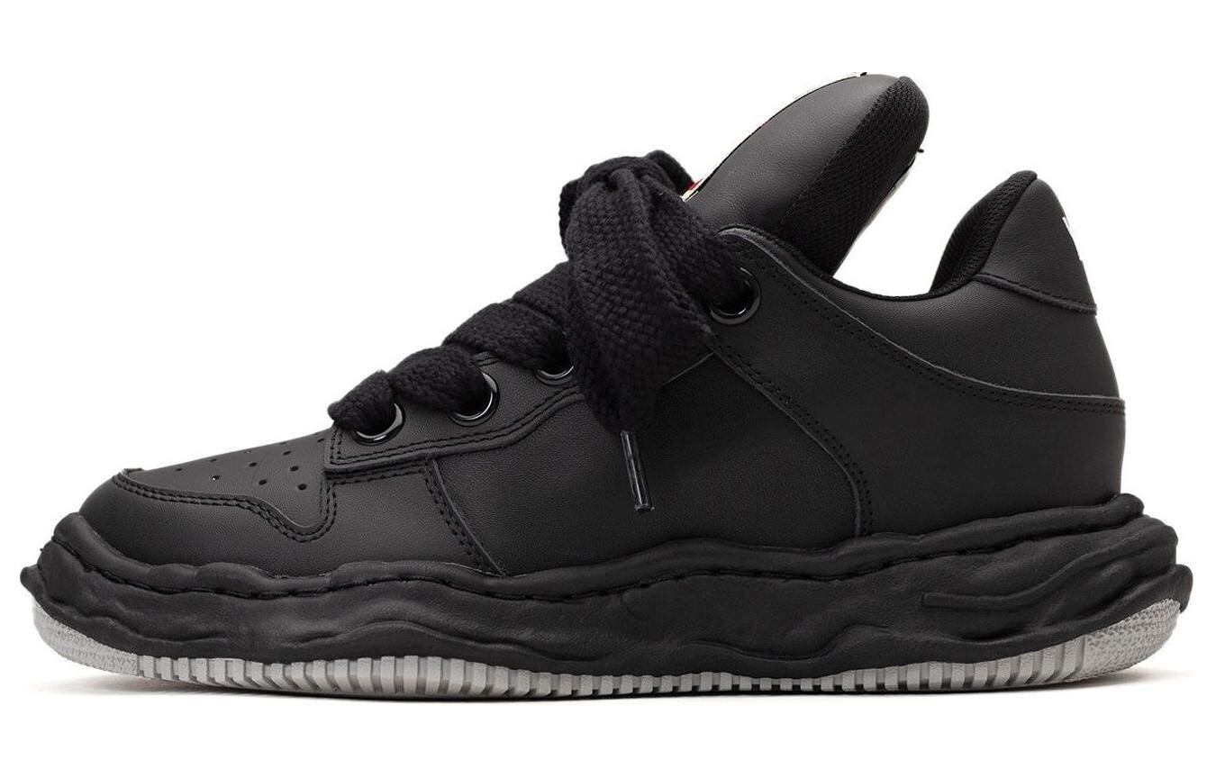 

Кроссовки Maison MIHARA YASUHIRO Wayne Low-top Leather Sneakers, черный