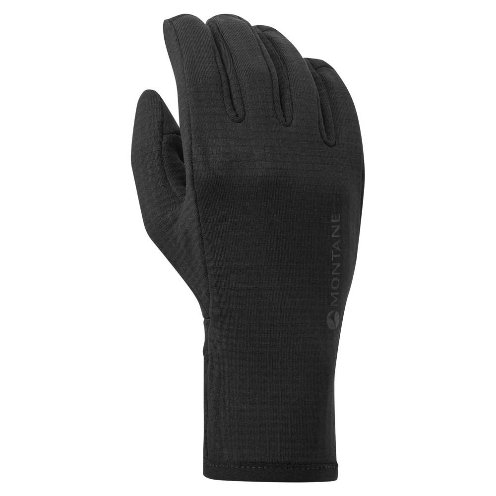 Перчатки Montane Protium, черный перчатки montane protium stretch fleece черный