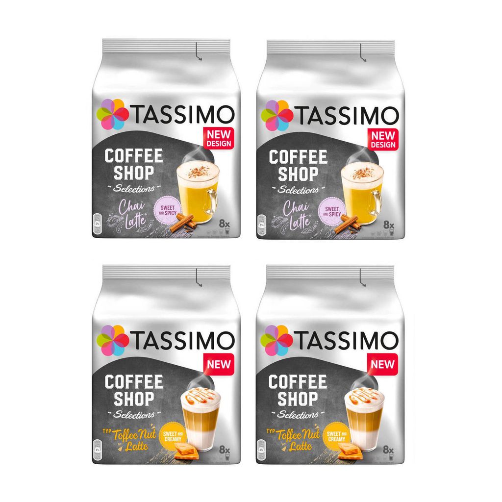 

Tassimo Capsules Чай T-Disc Coffee Shop Selections | Ирисно-ореховый латте 48 напитков