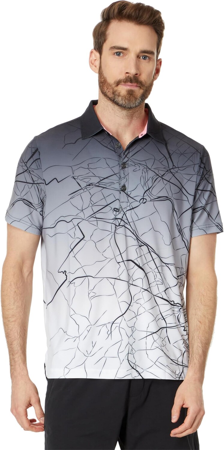 

Поло Jamie Sadock Runaway Short Sleeve Polo, цвет Jet