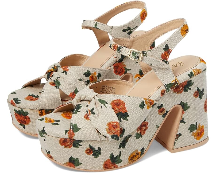 

Туфли Seychelles New Americana, цвет Yellow Floral Fabric