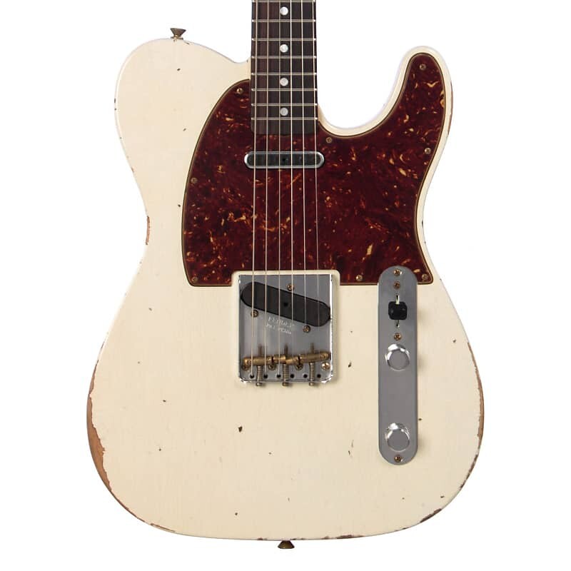

Электрогитара Fender Custom Shop LTD 1964 Telecaster Relic - Aged Olympic White w/Matching Headstock - Limited Edition Electric Guitar - NEW!