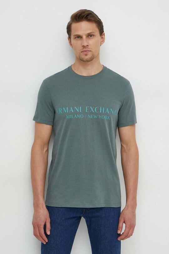 

Футболка Armani Exchange, зеленый