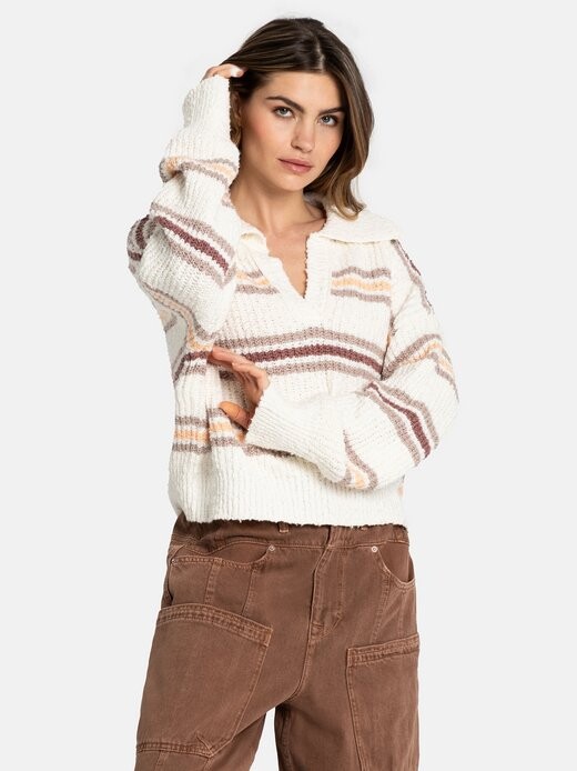 

Свитер кеннеди Free People, бежевый