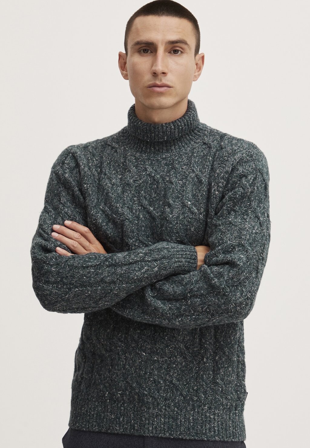 

Свитер Casual Friday, серый деним