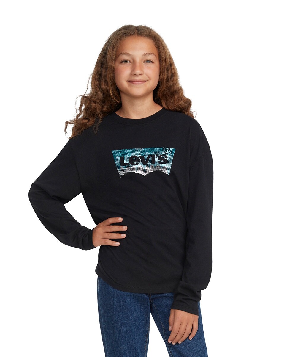 

Футболка с коротким рукавом для девочки Levi's, серый