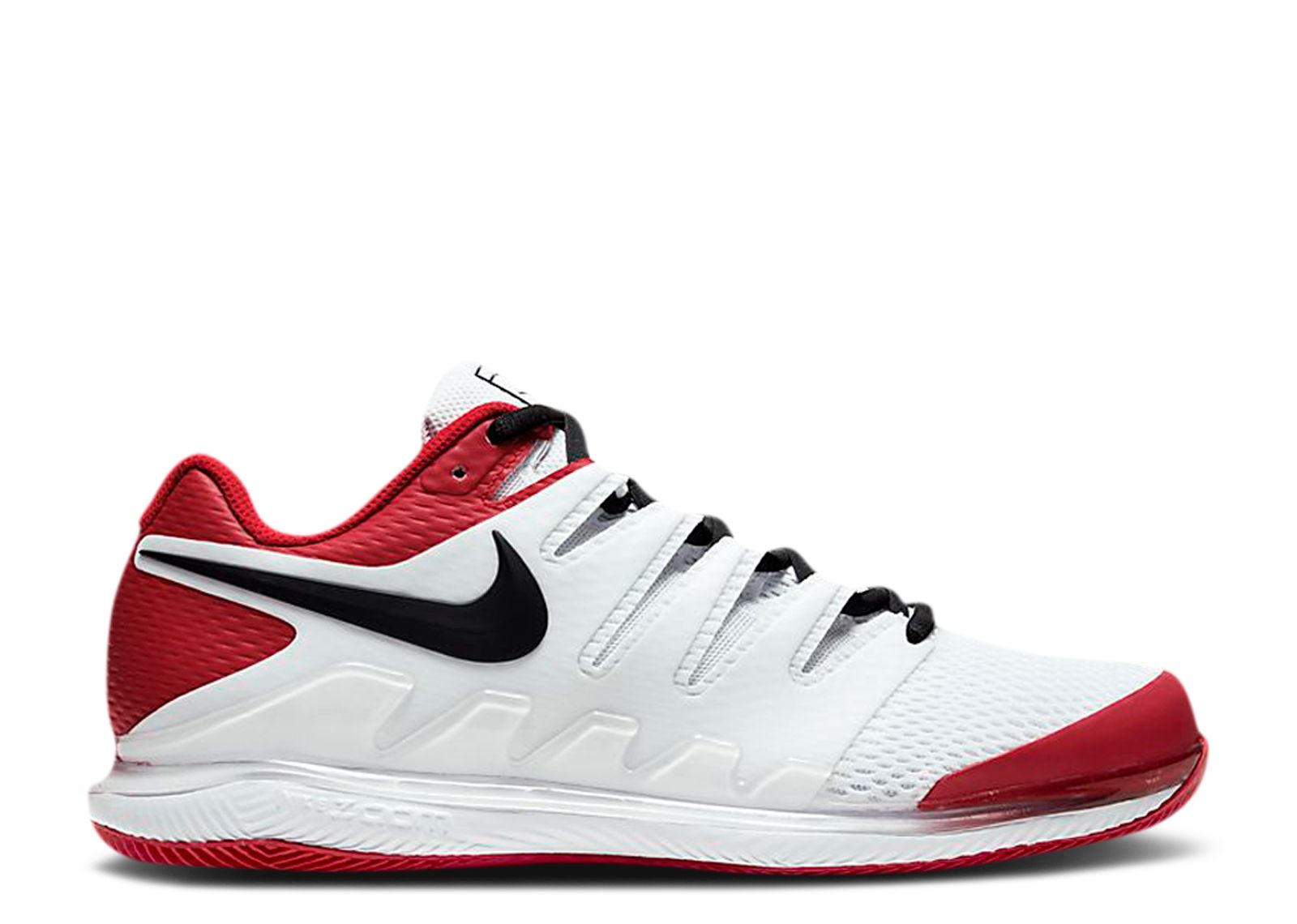 Кроссовки Nike Court Air Zoom Vapor X Hc 'White University Red', белый
