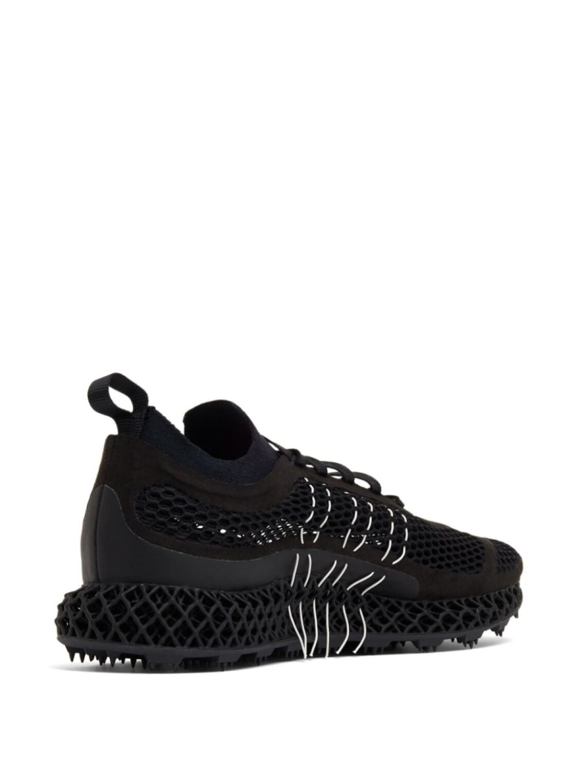 

Y-3 кроссовки с сетчатыми вставками, черный