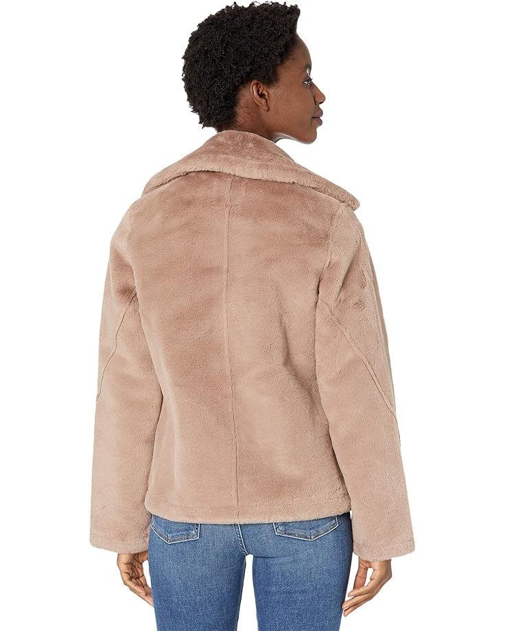 Куртка Avec Les Filles Bonded Faux Fur Jacket, цвет Dove