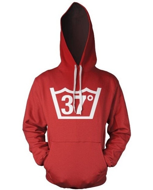 

Толстовка Hybris Hoodie, красный