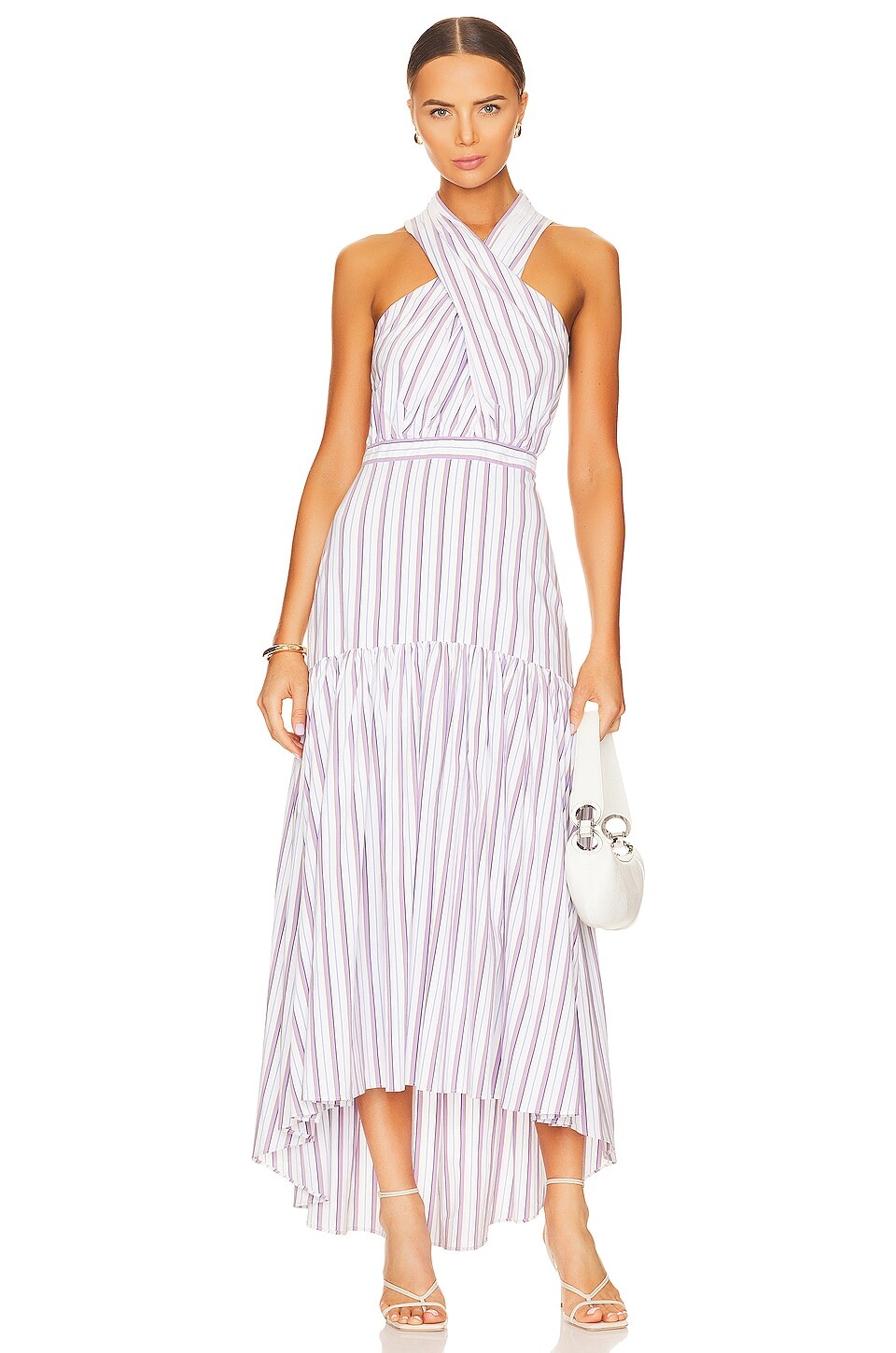 

Платье Veronica Beard Radley, цвет Off-white Multi