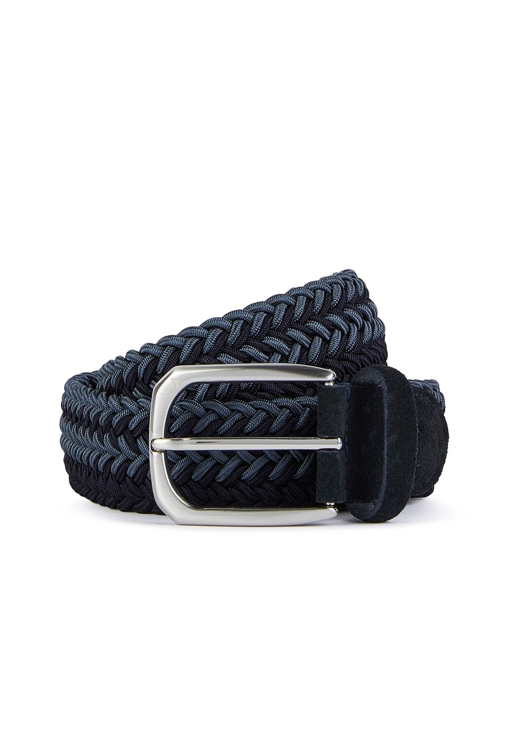 

Плетеный ремень Boggi Milano, цвет navy blue
