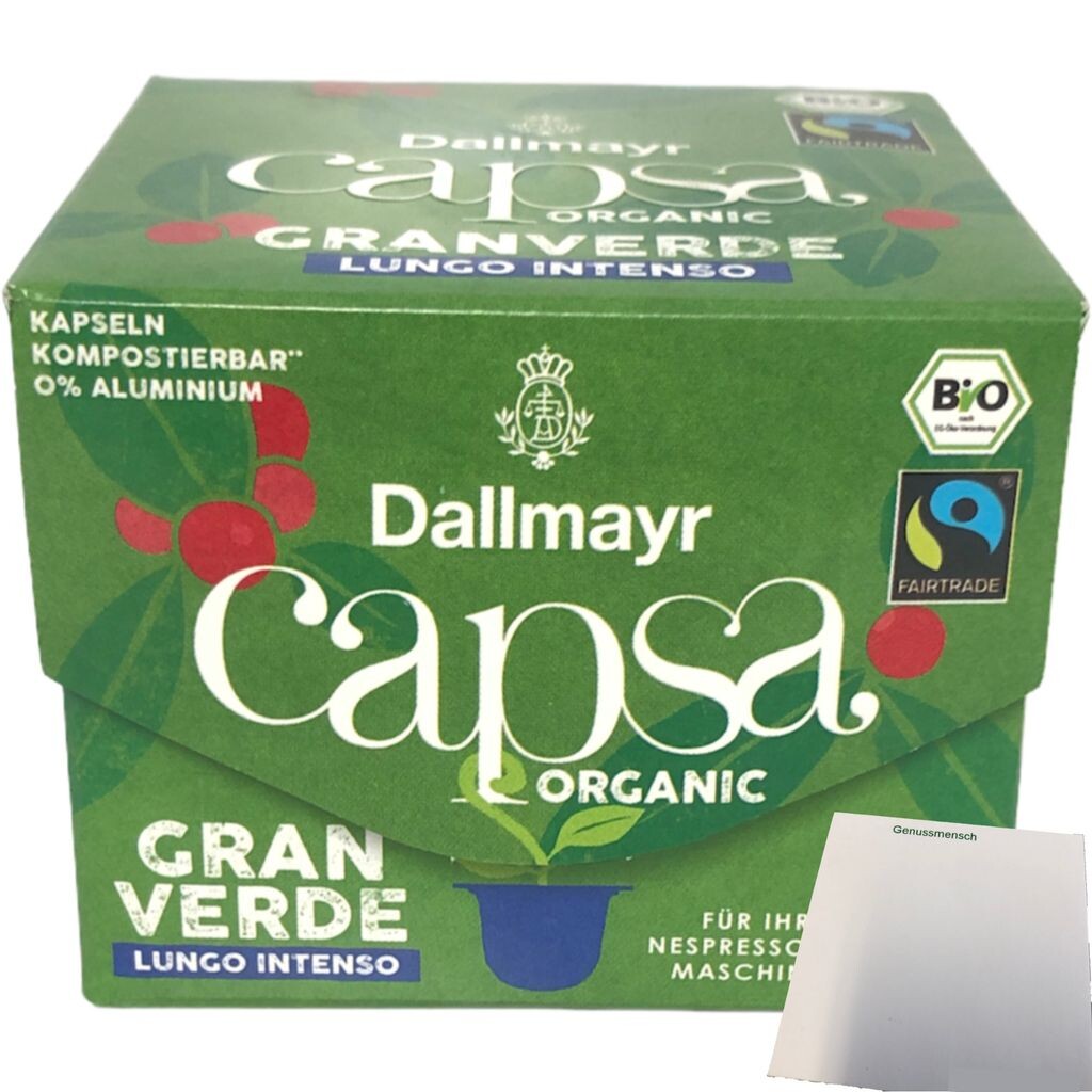 

Dallmayr Capsa Lungo Intenso 10 порций (упаковка 56 г) + блок усы USY