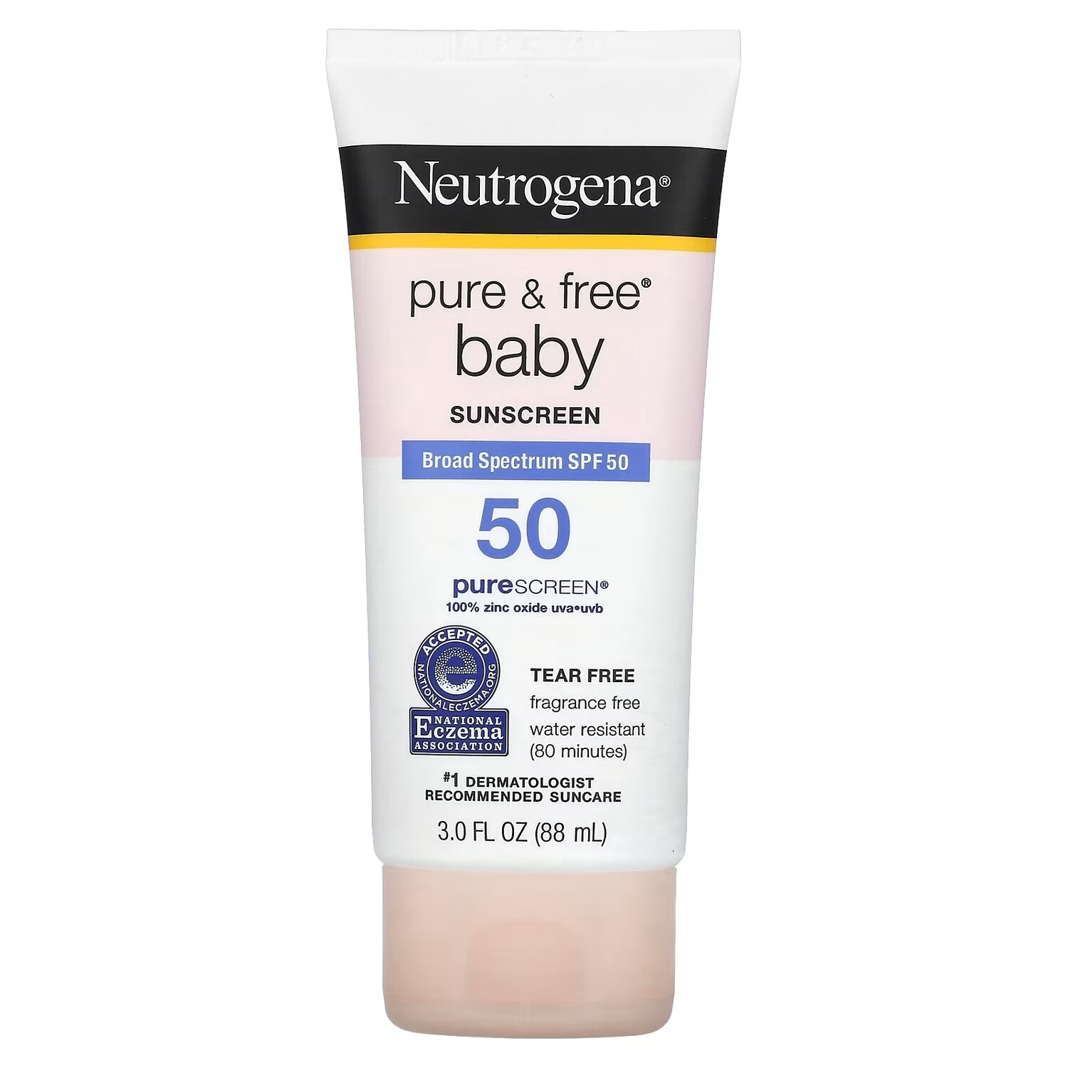 

Слнцезащитный крем Neutrogena Pure & Free SPF 50 детский, 88 мл