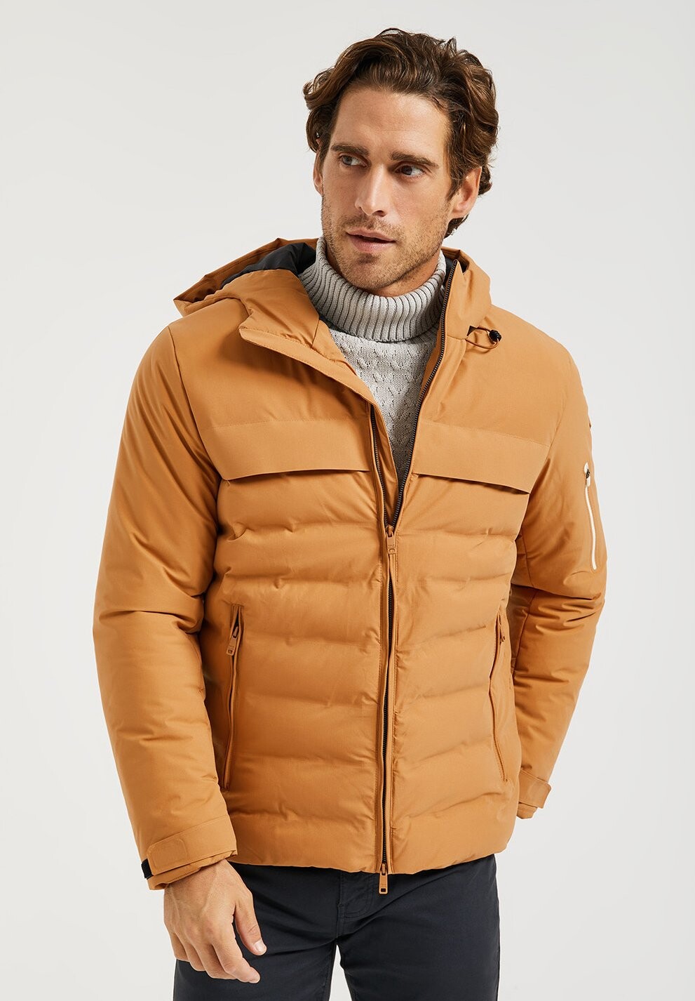 

Зимняя куртка Hooded Osvald Polo Club, цвет brown sugar