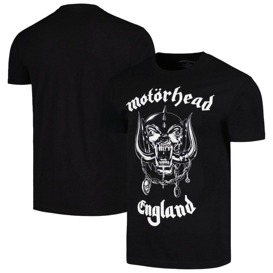 

Футболка с коротким рукавом Global Merch Motorhead, черный