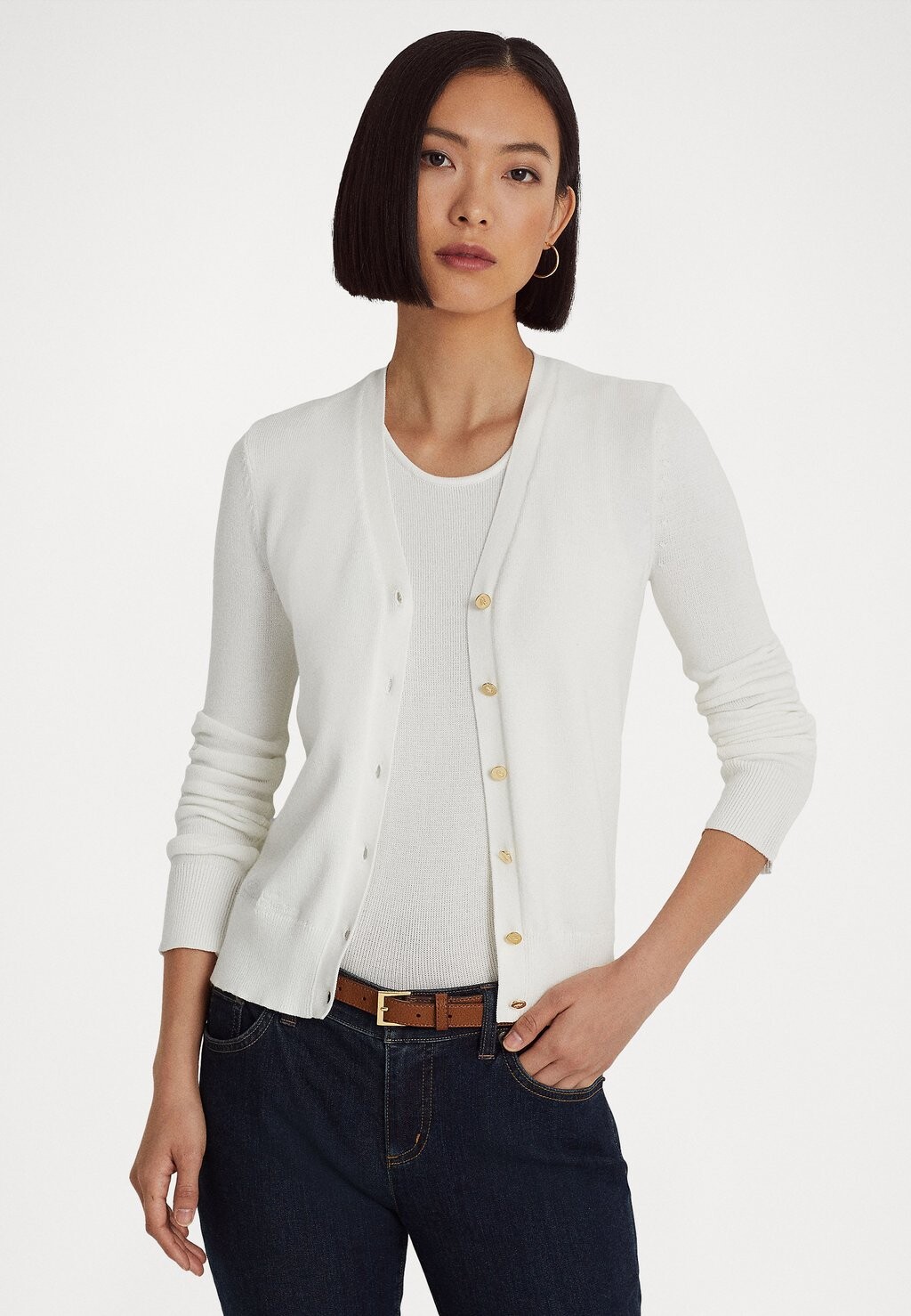 

Кардиган Lauren Ralph Lauren, белый