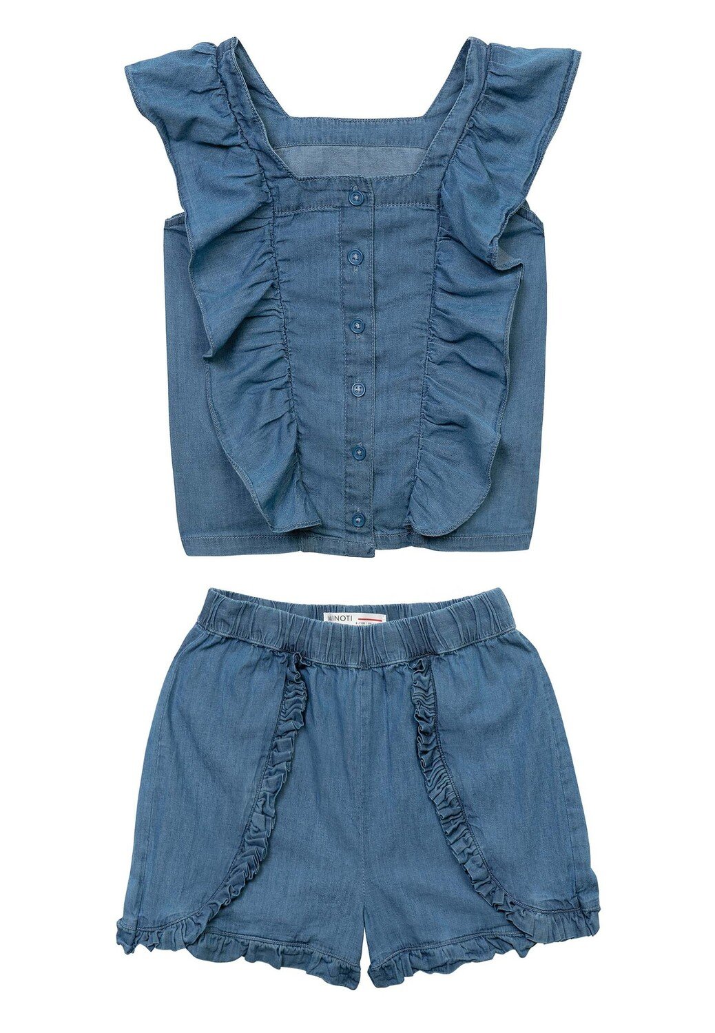 

Топ Minoti & Shorts Palm 3, цвет Denim Blau