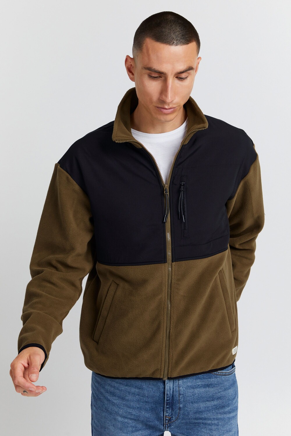 

Куртка BLEND Fleecejacke Sweatshirt 20714278, коричневый