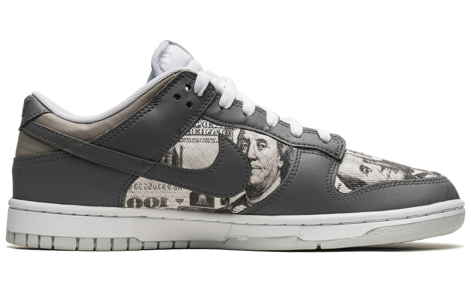 

Кроссовки Nike Dunk Skateboarding Shoes Men Low-top Grey/green, коричневый