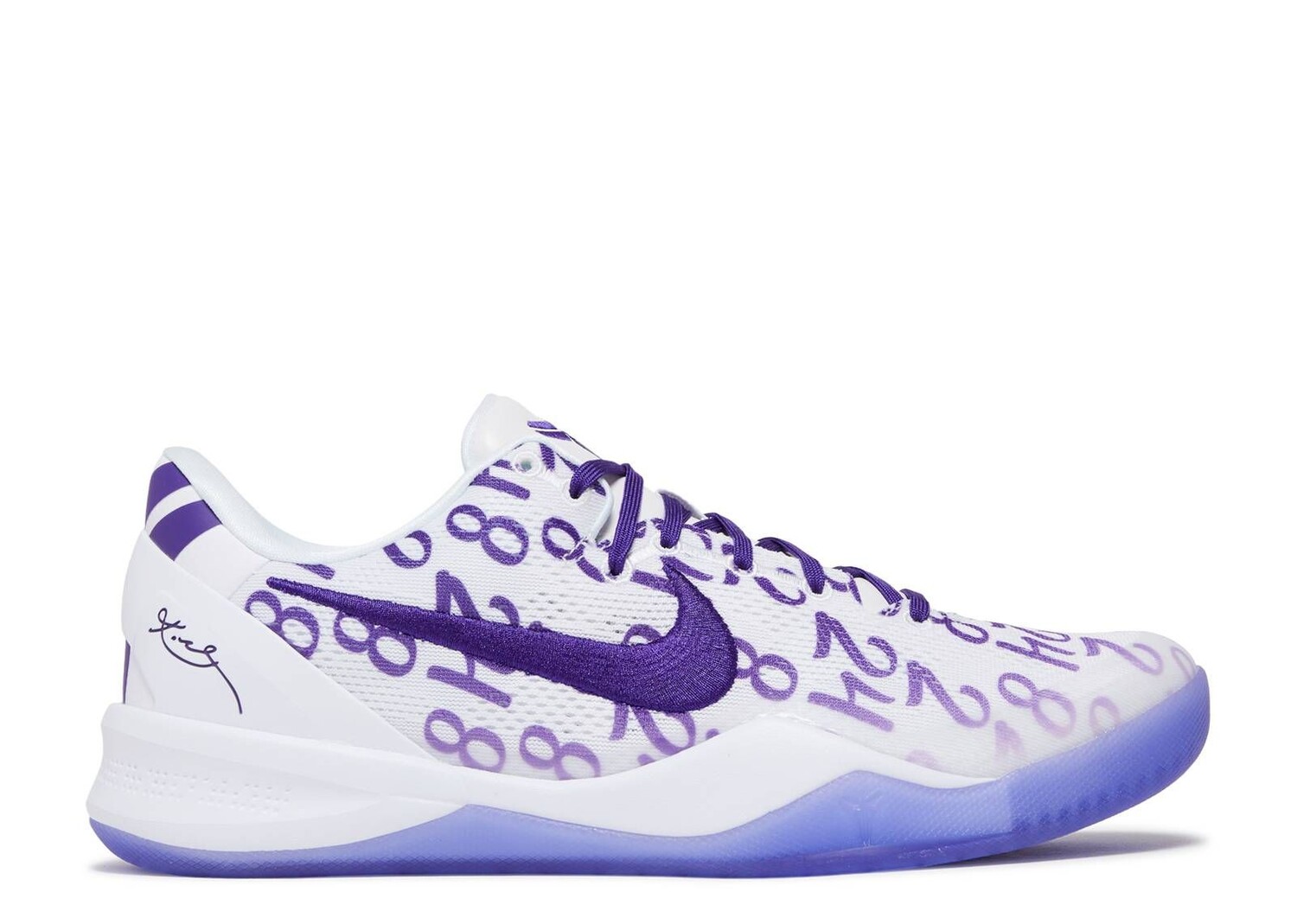 

Кроссовки Nike Kobe 8 Protro 'Court Purple', белый