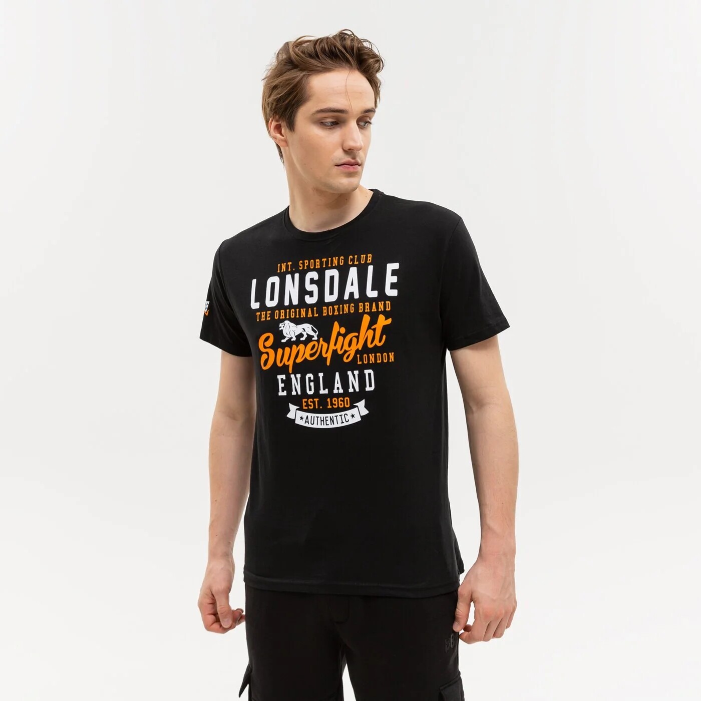 

Футболка Lonsdale Tobermory, черный