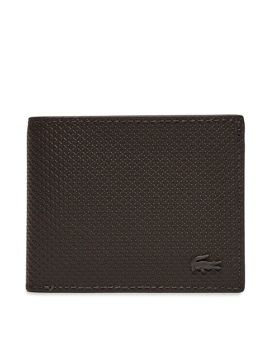 

Большой мужской кошелек Lacoste, коричневый