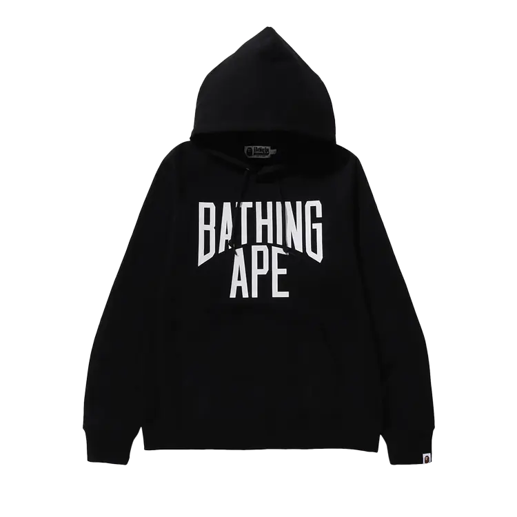 Худи BAPE NYC Logo Pullover 'Black', черный