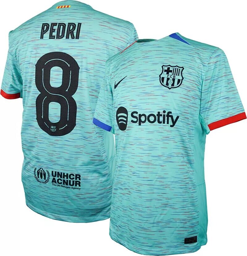

Джерси Nike FC Barcelona Pedri #8, третья реплика