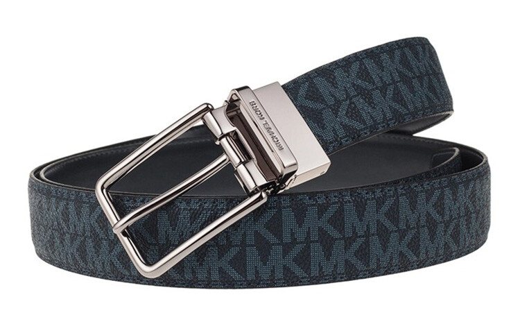 

Michael Kors Мужской кожаный ремень Michael Kors, Dark Blue
