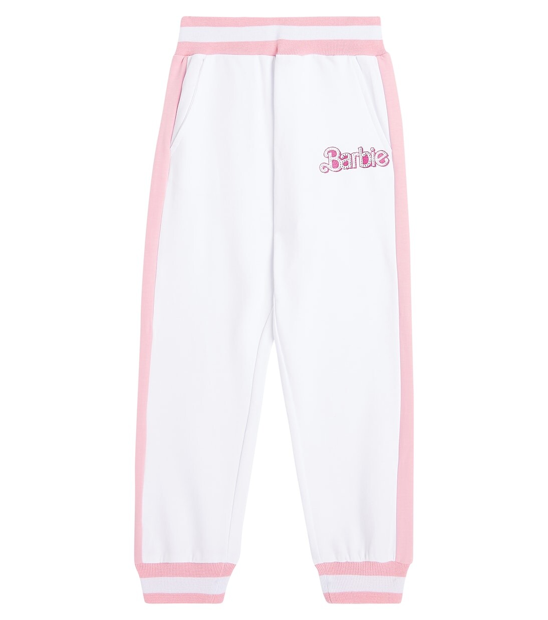 

Спортивные брюки из коллаборации с Barbie Monnalisa, белый